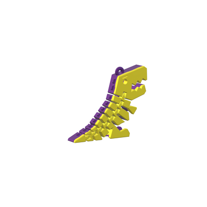 Purple-yellow Flexi Rexi